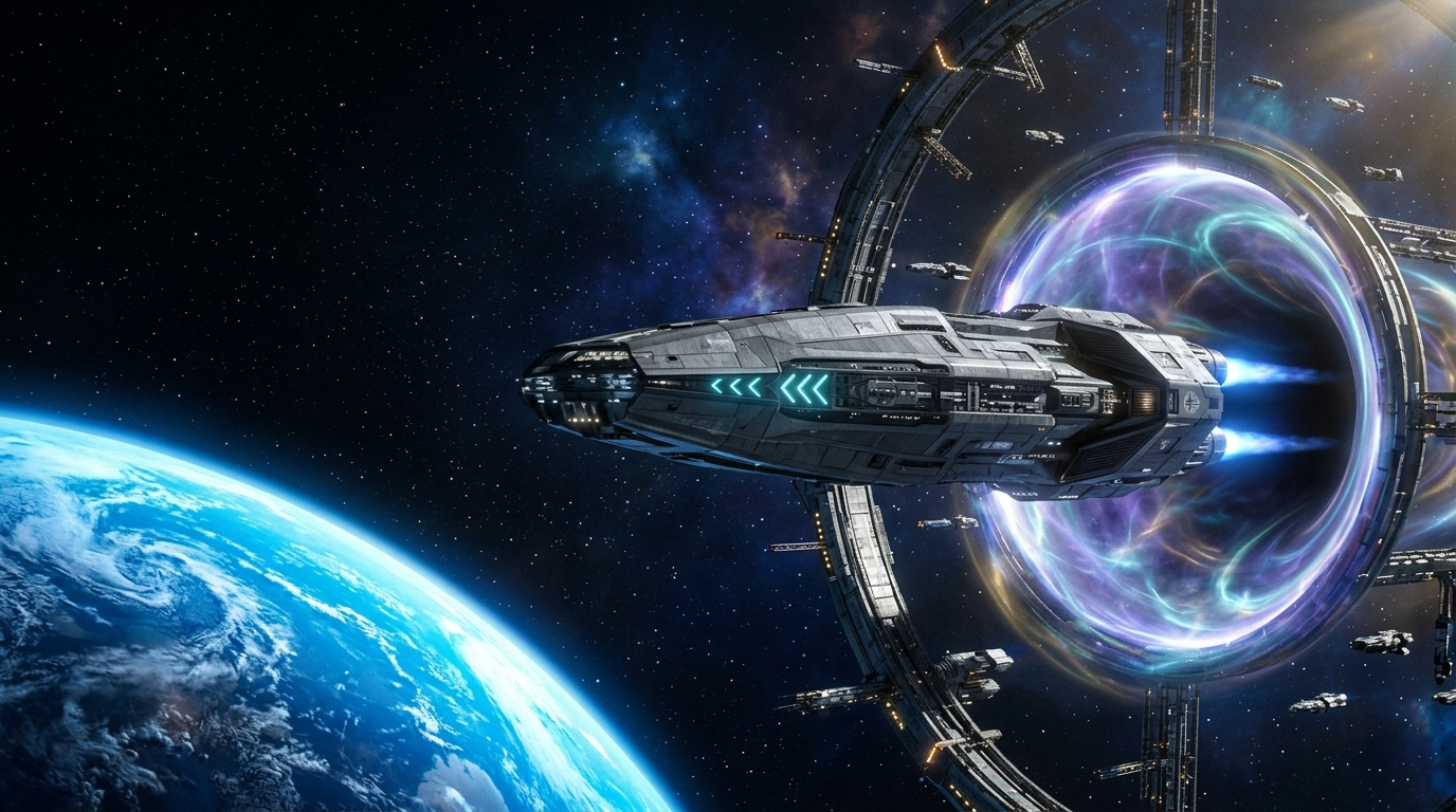 Parallax Dynamics Interstellar Transit Gateway